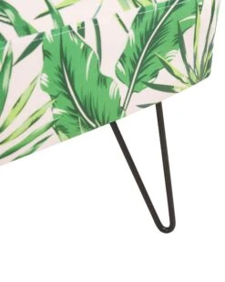 Armchair Leaf Pattern White With Green RIBE 15 Armchair Leaf Pattern White With Green RIBE -Cheap Furniture Store undef src sa picid 788691 type whitesh image