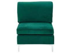 Velvet 1-Seat Section Green EVJA -Cheap Furniture Store undef src sa picid 789476 type whitesh image