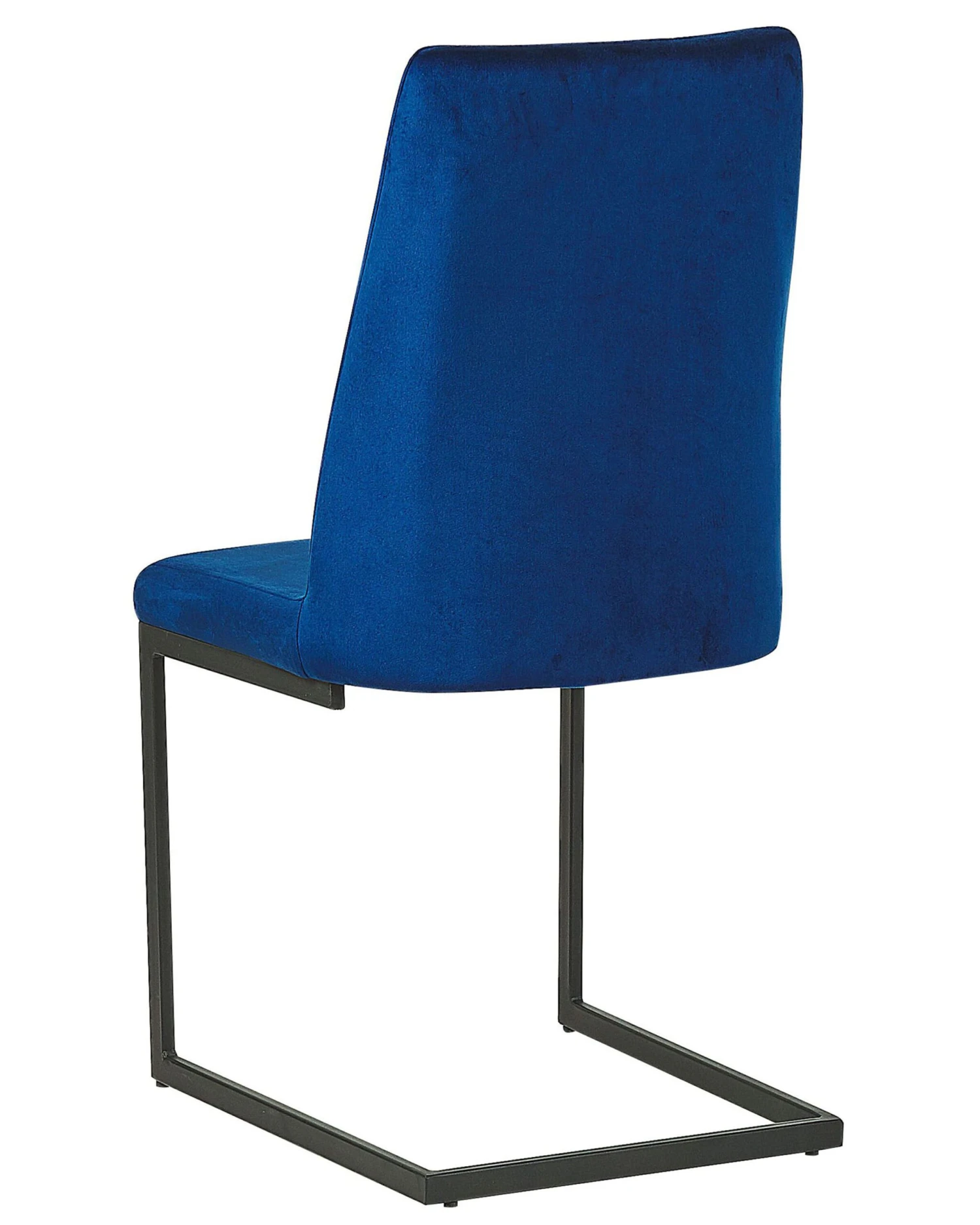 Set Of 2 Velvet Dining Chairs Blue LAVONIA - Image 5
