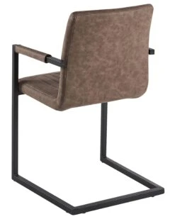 Set Of 2 Faux Leather Dining Chairs Brown BRANDOL 15 Set Of 2 Faux Leather Dining Chairs Brown BRANDOL -Cheap Furniture Store undef src sa picid 790031 type whitesh image