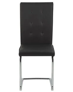 Set Of 2 Faux Leather Dining Chairs Black ROVARD -Cheap Furniture Store undef src sa picid 790120 type whitesh image