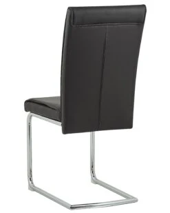 Set Of 2 Faux Leather Dining Chairs Black ROVARD -Cheap Furniture Store undef src sa picid 790122 type whitesh image