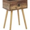 1 Drawer Bedside Table Dark Wood BATLEY -Cheap Furniture Store undef src sa picid 790370 type whitesh image