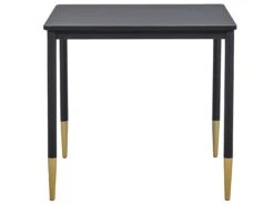 Dining Table 80 X 80 Cm Black SHALFORD -Cheap Furniture Store undef src sa picid 790631 type whitesh image