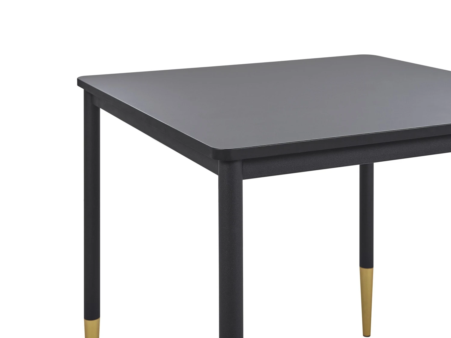 Dining Table 80 X 80 Cm Black SHALFORD - Image 4