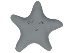 Cotton Kids Cushion Star 40 X 40 Cm Grey BHOPAL