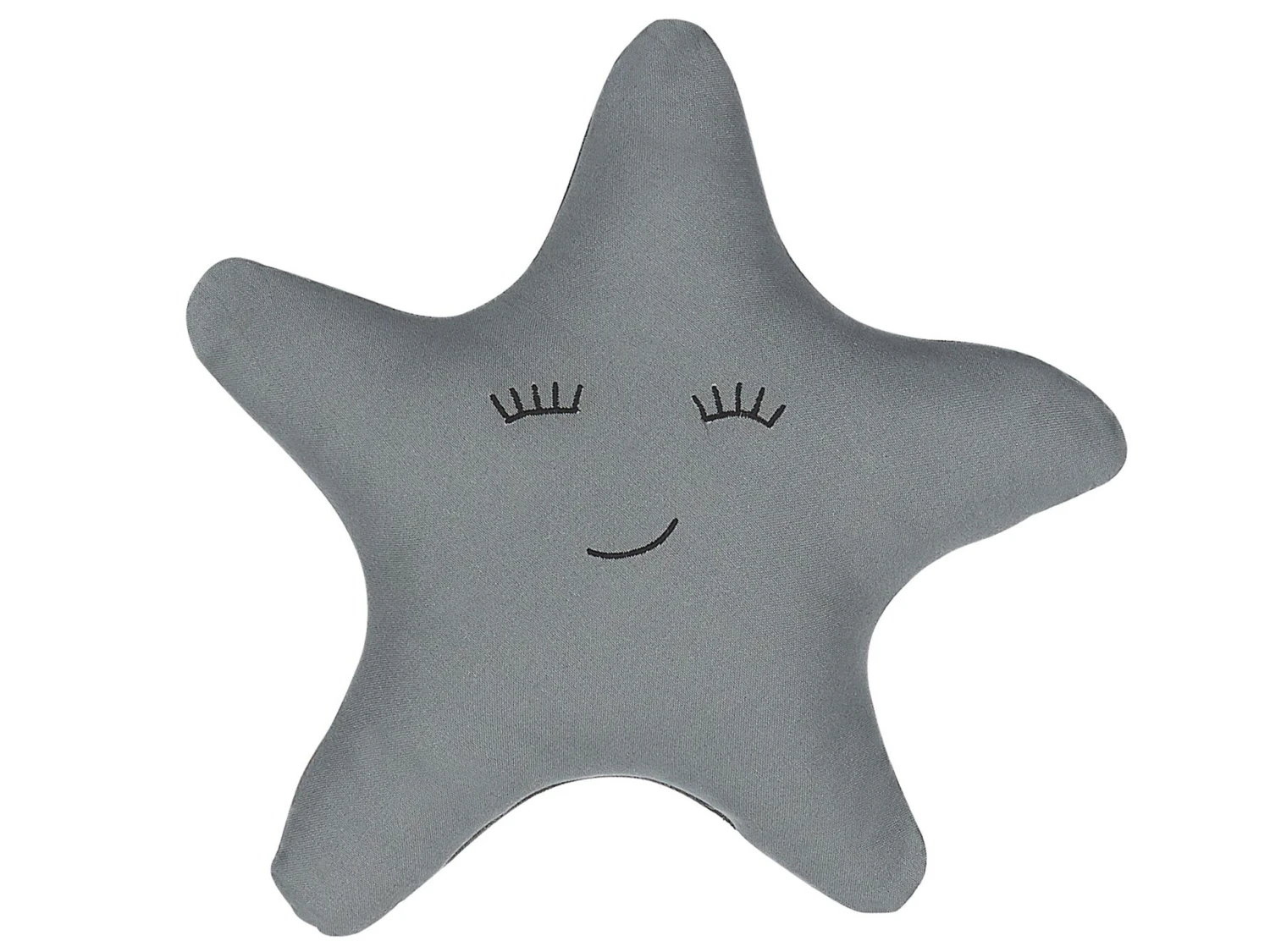 Cotton Kids Cushion Star 40 X 40 Cm Grey BHOPAL