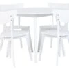 4 Seater Dining Set White ROXBY -Cheap Furniture Store undef src sa picid 792020 type whitesh image