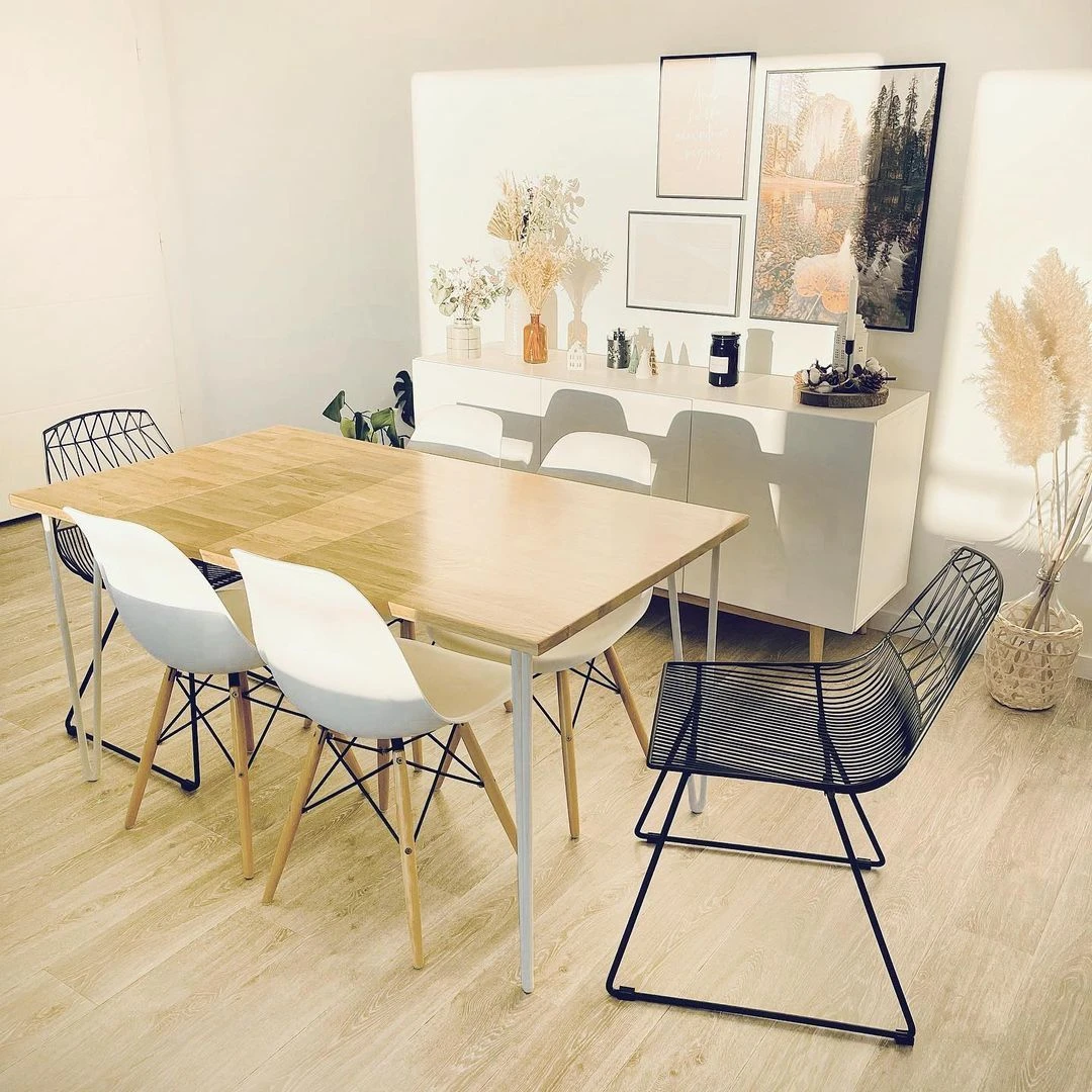 Set Of 2 Metal Accent Chairs Black HARLAN 5 Set Of 2 Metal Accent Chairs Black HARLAN - Image 3