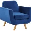 Velvet Armchair With Removable Cover Blue BERNES 2 Velvet Armchair With Removable Cover Blue BERNES -Cheap Furniture Store undef src sa picid 792790 type whitesh image
