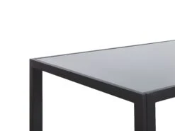 Glass Top Dining Table 120 X 80 Cm Black LAVOS -Cheap Furniture Store undef src sa picid 792917 type whitesh image