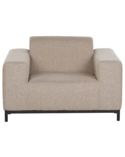 Set Of 2 Garden Armchairs Beige With Black ROVIGO -Cheap Furniture Store undef src sa picid 795027 type whitesh image