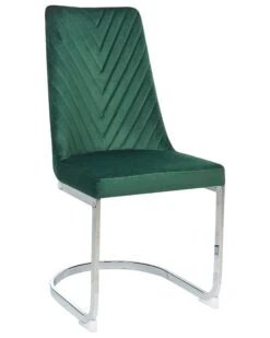 Set Of 2 Velvet Dining Chairs Green ALTOONA -Cheap Furniture Store undef src sa picid 795759 type whitesh image