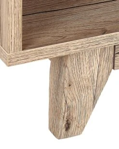 1 Drawer Bedside Table Light Wood With Black SPENCER -Cheap Furniture Store undef src sa picid 797284 type whitesh image