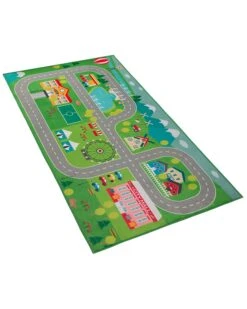 Kids Rug City Print 80 X 150 Cm SEBEN -Cheap Furniture Store undef src sa picid 798354 type whitesh image