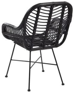 Rattan Accent Chair Black CANORA -Cheap Furniture Store undef src sa picid 799494 type whitesh image
