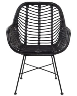 Rattan Accent Chair Black CANORA -Cheap Furniture Store undef src sa picid 799495 type whitesh image
