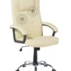 Faux Leather Heated Massage Chair Beige COMFORT II -Cheap Furniture Store undef src sa picid 800850 type whitesh image