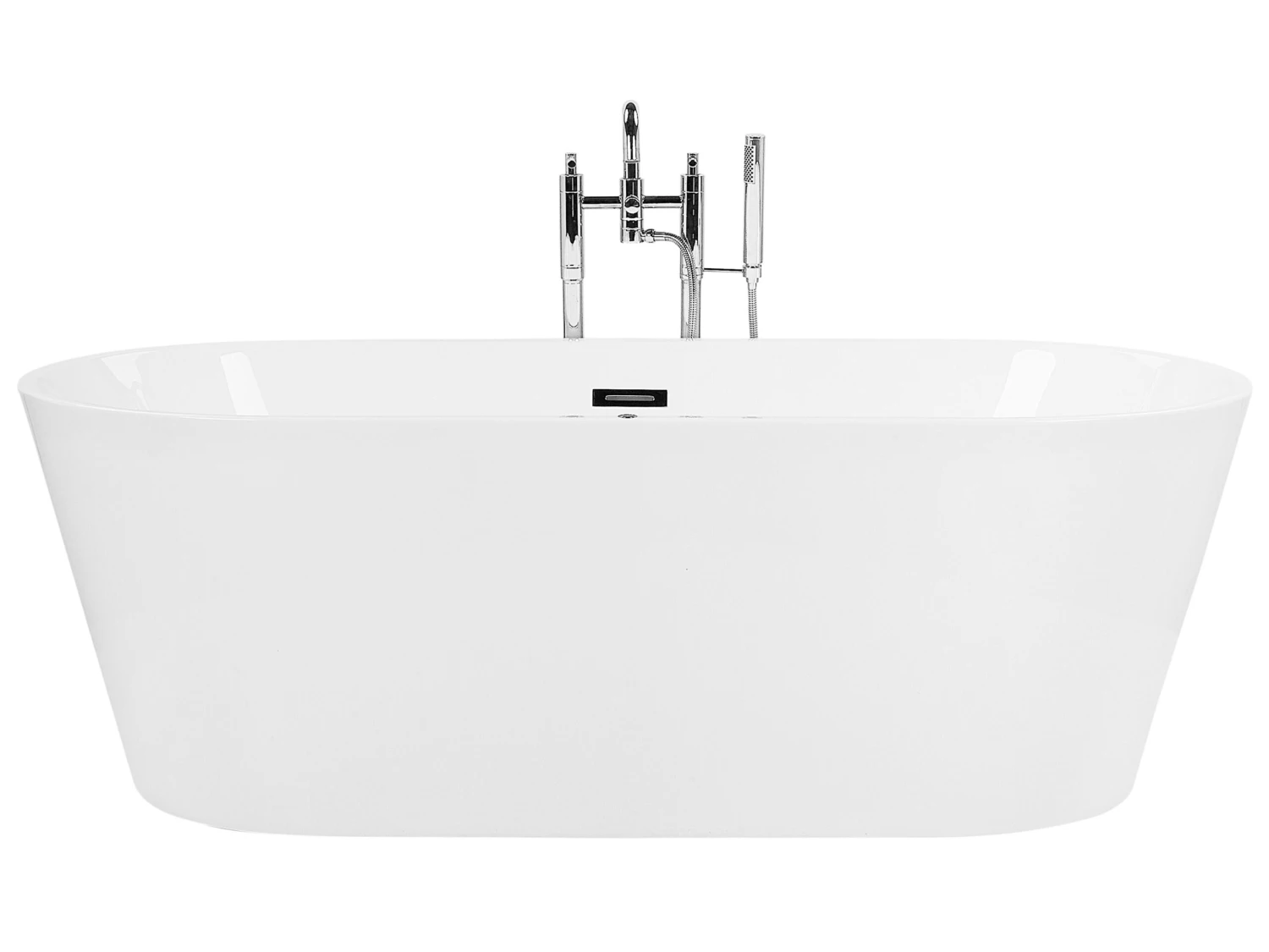 Freestanding Whirlpool Bath With LED 1700 X 800 Mm White HAVANA - Image 6