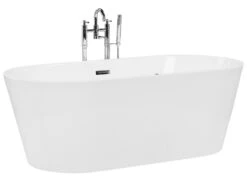 Freestanding Whirlpool Bath With LED 1700 X 800 Mm White HAVANA -Cheap Furniture Store undef src sa picid 800902 type whitesh image