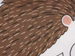 Set Of 2 Cotton Kids Cushions Hedgehog 46 X 36 Cm Brown BENAGULRU -Cheap Furniture Store undef src sa picid 800996 type whitesh image