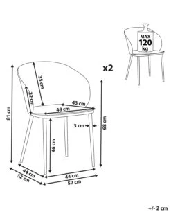 Set Of 2 Dining Chairs White BLAYKEE -Cheap Furniture Store undef src sa picid 802914 type whitesh image
