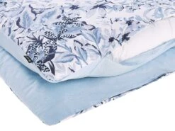 Cotton Duvet Cover Set Floral Pattern White And Blue BALLARD Various Sizes -Cheap Furniture Store undef src sa picid 803079 type whitesh image