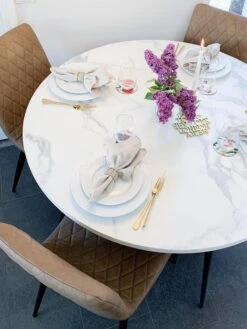 Set Of 2 Dining Chairs Faux Leather Light Brown MONTANA -Cheap Furniture Store undef src sa picid 805441 type whitesh image