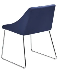 Set Of 2 Velvet Dining Chairs Navy Blue ARCATA -Cheap Furniture Store undef src sa picid 808599 type whitesh image