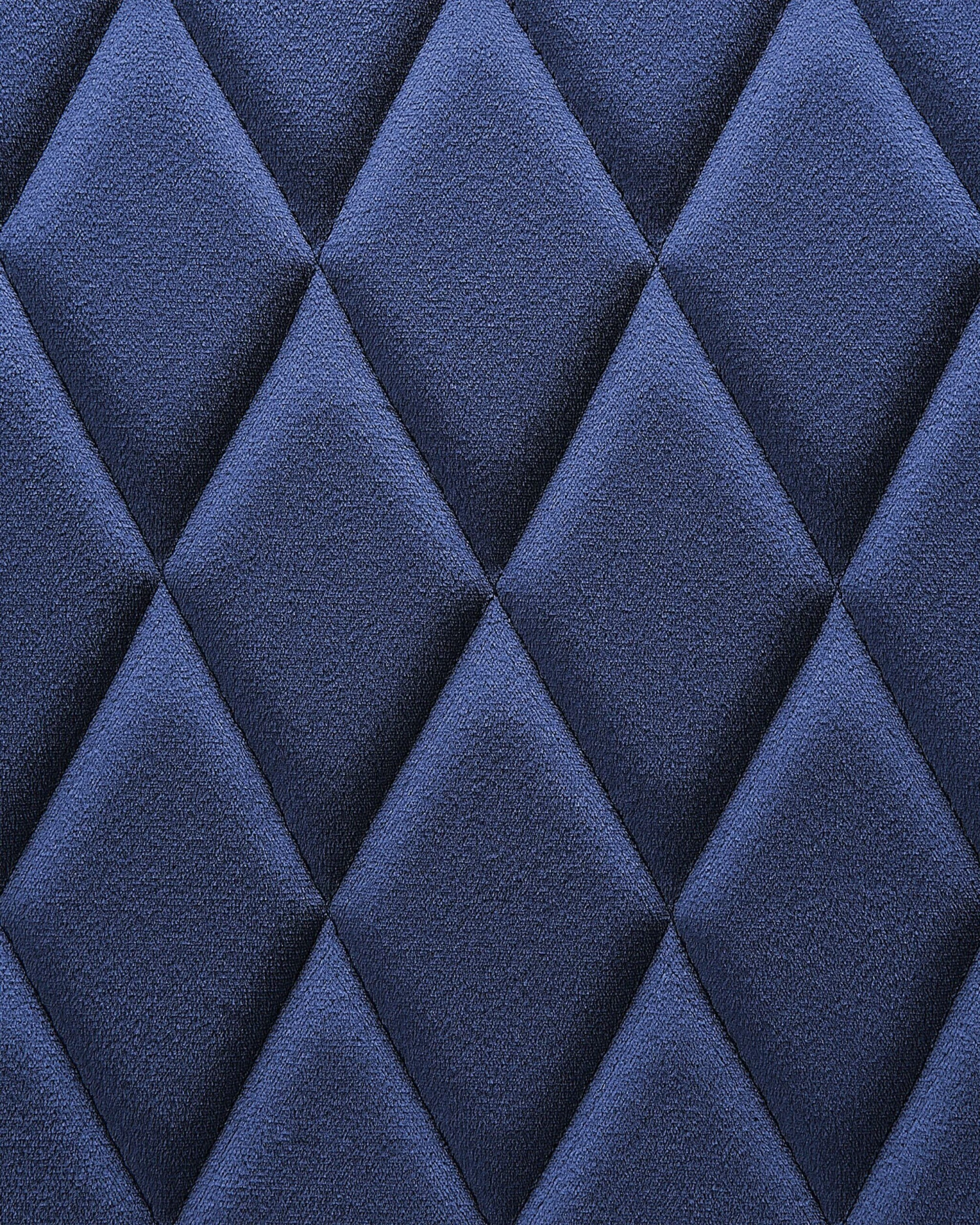 Set Of 2 Velvet Dining Chairs Navy Blue ARCATA - Image 9