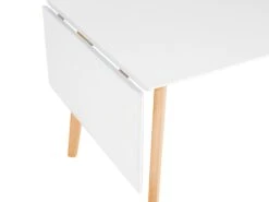 Extending Dining Table 120/155 Cm X 80 Cm White MEDIO -Cheap Furniture Store undef src sa picid 808653 type whitesh image