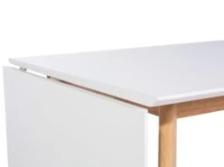 Extending Dining Table 120/155 Cm X 80 Cm White MEDIO -Cheap Furniture Store undef src sa picid 808654 type whitesh image