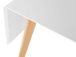 Extending Dining Table 120/155 Cm X 80 Cm White MEDIO -Cheap Furniture Store undef src sa picid 808655 type whitesh image
