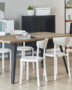 Set Of 4 Dining Chairs White VIESTE 14 Set Of 4 Dining Chairs White VIESTE -Cheap Furniture Store undef src sa picid 809173 type whitesh image