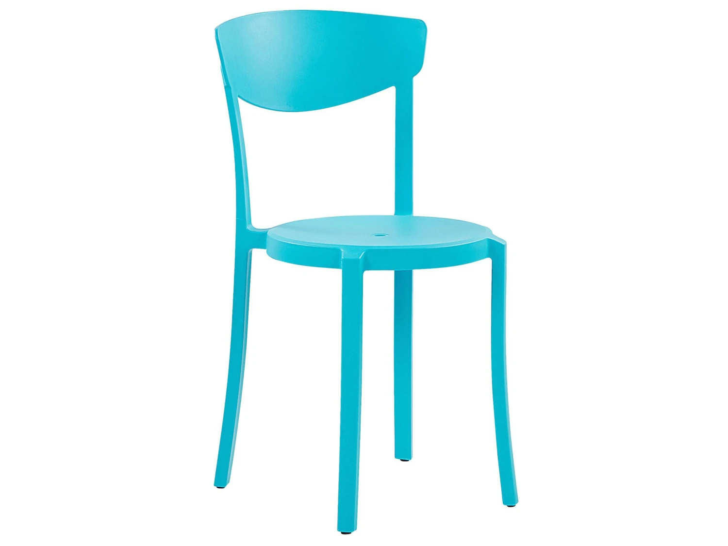 Set Of 4 Dining Chairs Blue VIESTE - Image 4