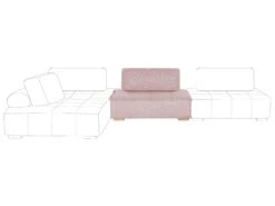Fabric 1-Seat Section Pink TIBRO -Cheap Furniture Store undef src sa picid 810916 type whitesh image