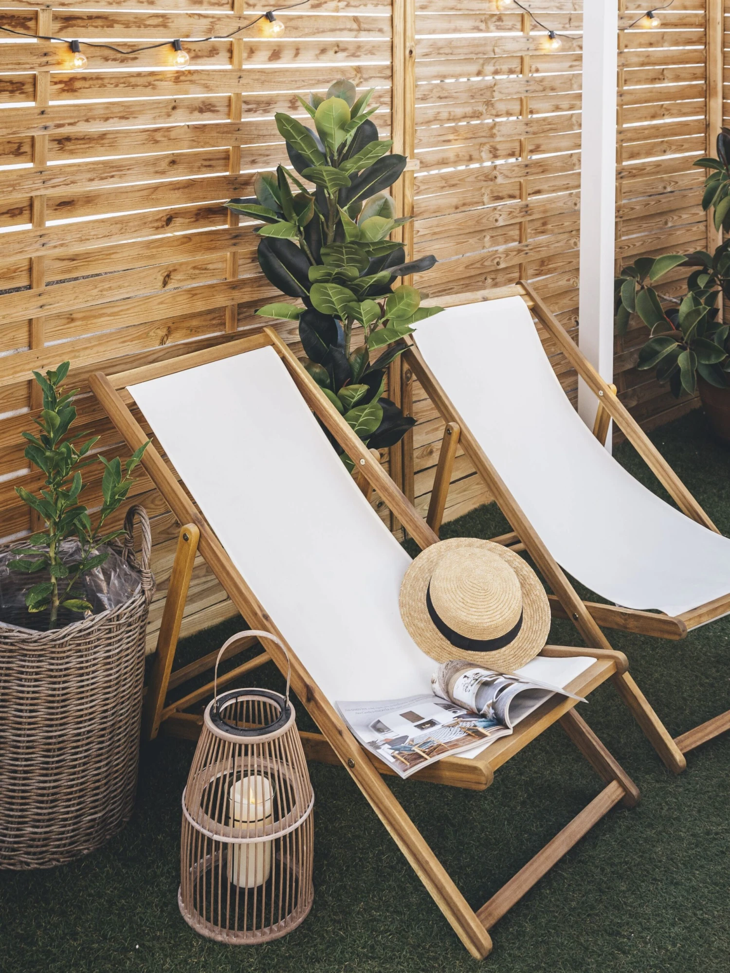 Set Of 2 PE Rattan Plant Baskets Brown BITOLA 6 Set Of 2 PE Rattan Plant Baskets Brown BITOLA - Image 4