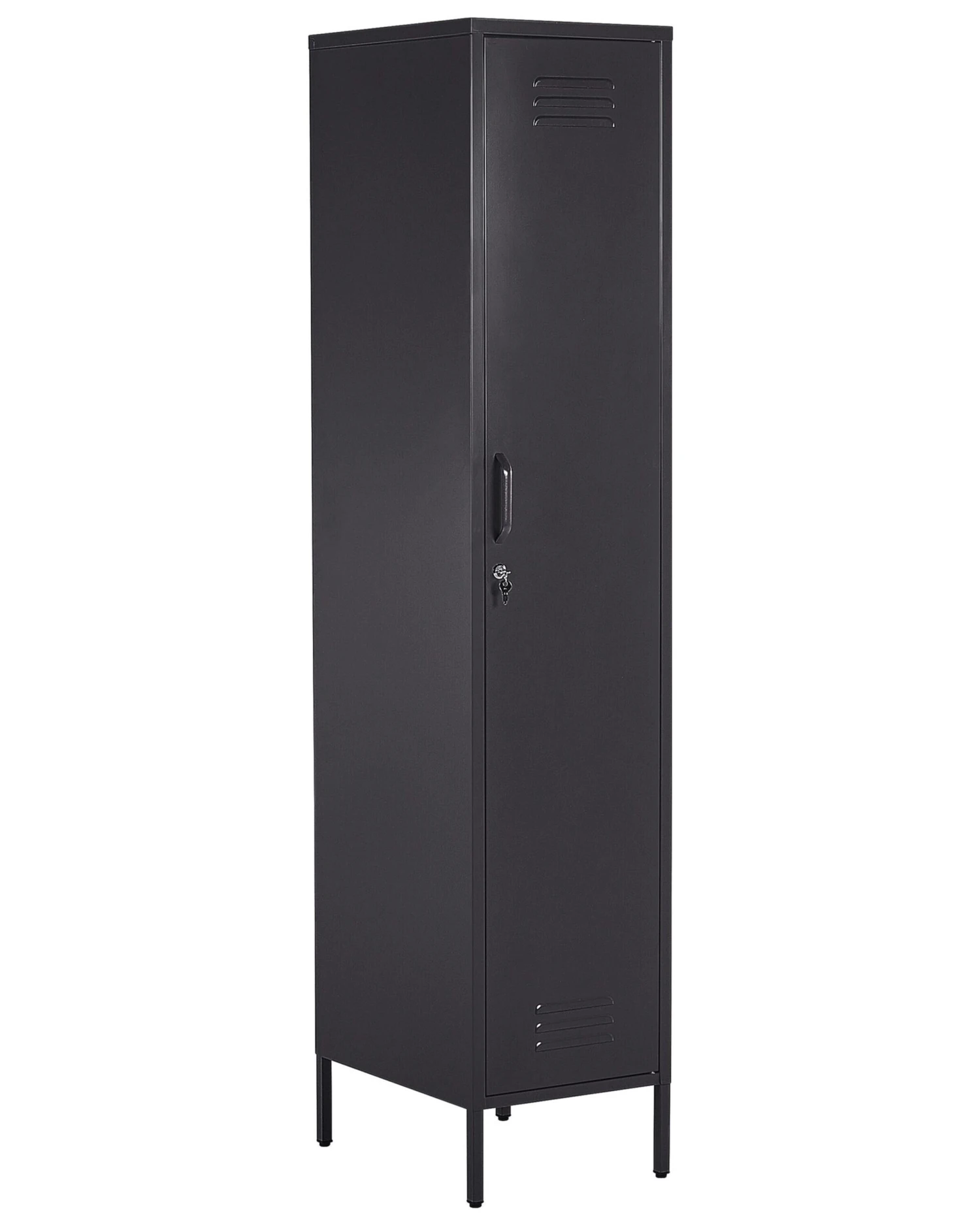 Metal Storage Cabinet Black FROME