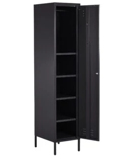 Metal Storage Cabinet Black FROME -Cheap Furniture Store undef src sa picid 811951 type whitesh image