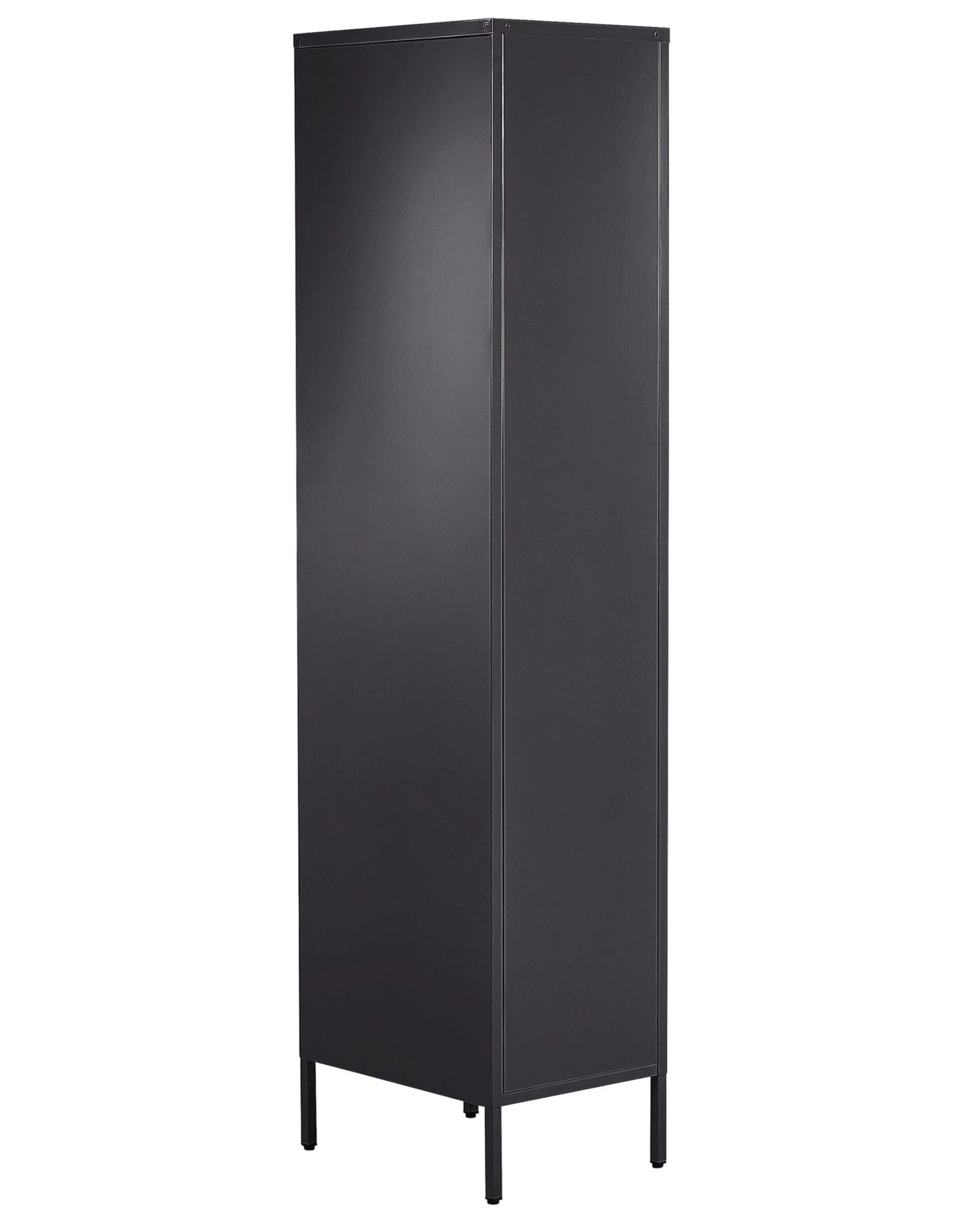 Metal Storage Cabinet Black FROME - Image 5