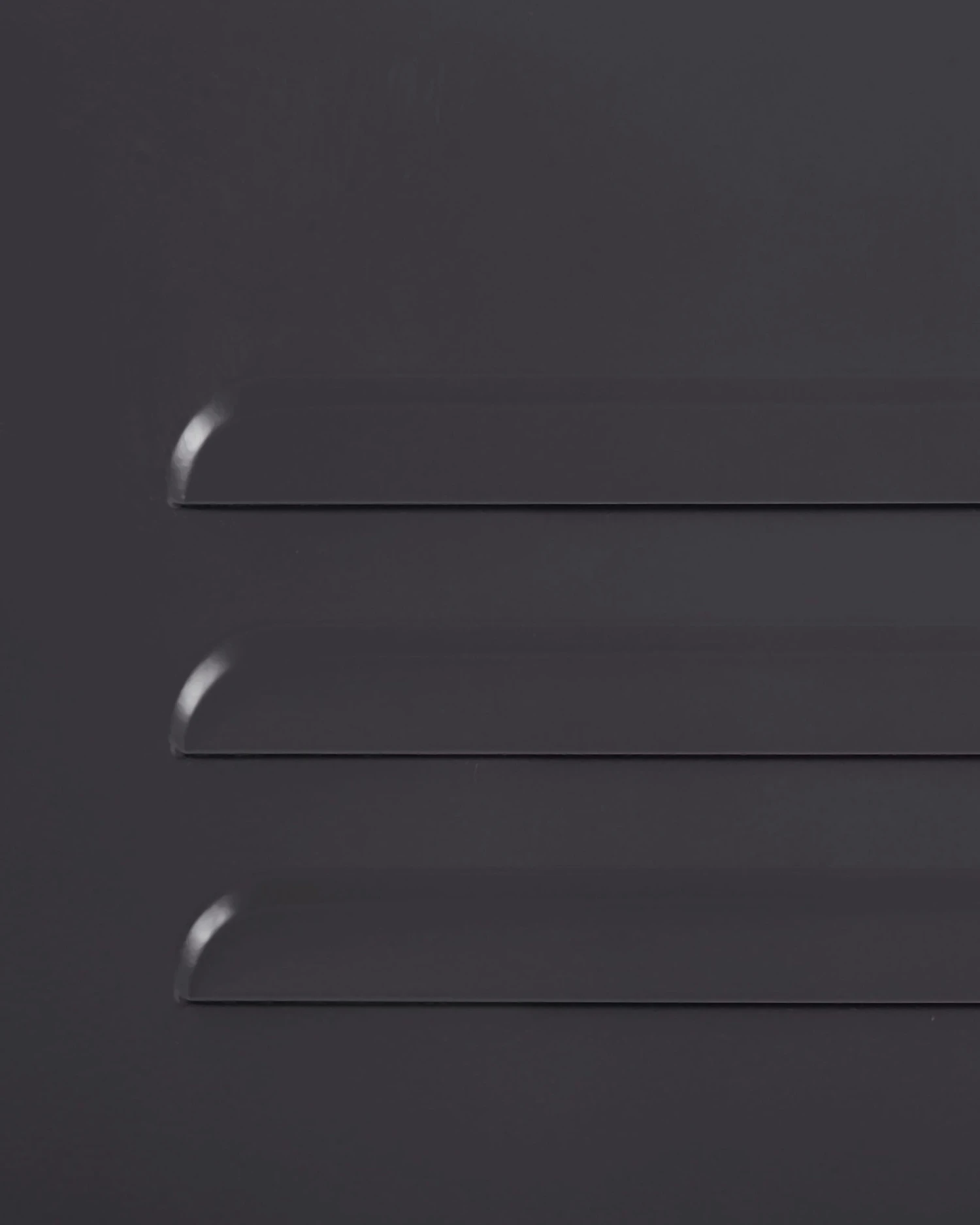 Metal Storage Cabinet Black FROME - Image 8