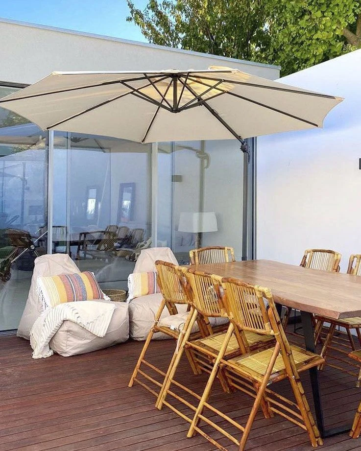 Bean Bag Chair Beige SIESTA 6 Bean Bag Chair Beige SIESTA - Image 4