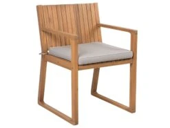 6 Seater Acacia Wood Garden Dining Set With Taupe Cushions SASSARI -Cheap Furniture Store undef src sa picid 815778 type whitesh image