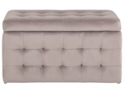 Velvet Storage Ottoman Pink MICHIGAN -Cheap Furniture Store undef src sa picid 816525 type whitesh image