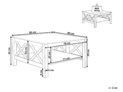 Coffee Table With Shelf White LOTTA -Cheap Furniture Store undef src sa picid 817076 type whitesh image