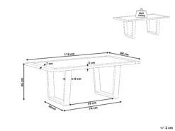 Acacia Coffee Table Light Wood And Black GRENOLA -Cheap Furniture Store undef src sa picid 817520 type whitesh image