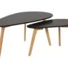 Nest Of 2 Tables Black With Light Wood FLY III 2 Nest Of 2 Tables Black With Light Wood FLY III -Cheap Furniture Store undef src sa picid 818313 type whitesh image