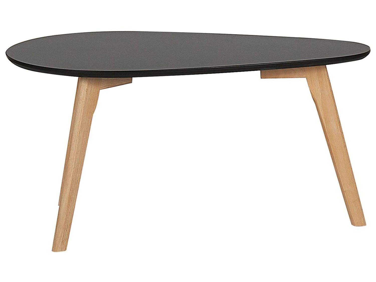 Nest Of 2 Tables Black With Light Wood FLY III 6 Nest Of 2 Tables Black With Light Wood FLY III - Image 4