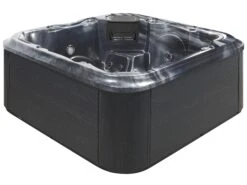 Square Hot Tub With LED Grey TULAROSA -Cheap Furniture Store undef src sa picid 818569 type whitesh image