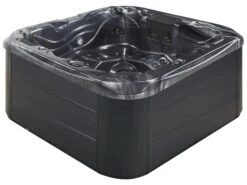 Square Hot Tub With LED Grey LASTARRIA 17 Square Hot Tub With LED Grey LASTARRIA -Cheap Furniture Store undef src sa picid 818650 type whitesh image